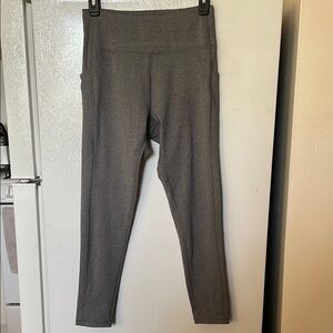Tek Gear Medium Gray High-Waisted‎ Leggings